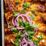 Easy Red Chicken Enchiladas Recipe 2 150x150 1