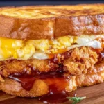 French Toast Fried Chicken Sandwich Sweet Savory Brunch 150x150 1