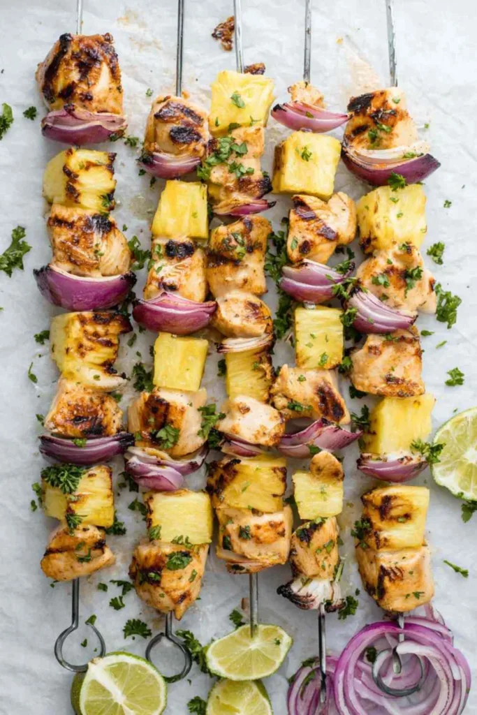 Grilled Pineapple Chicken Kabobs 3 683x1024 1