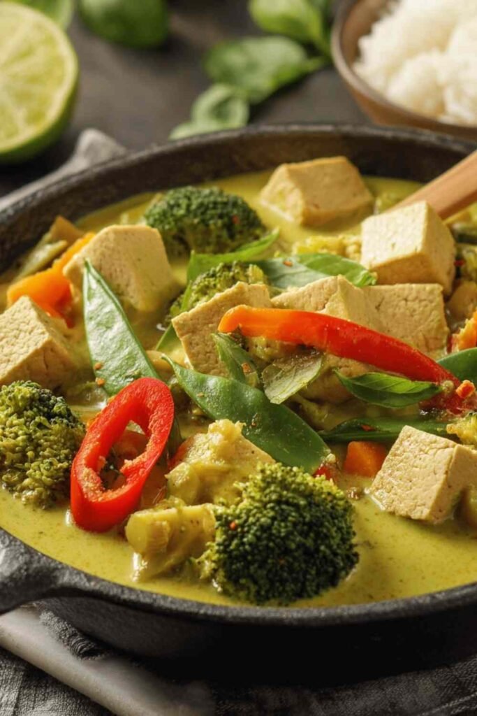 High Protein Vegan Thai Green Curry 3 683x1024 1