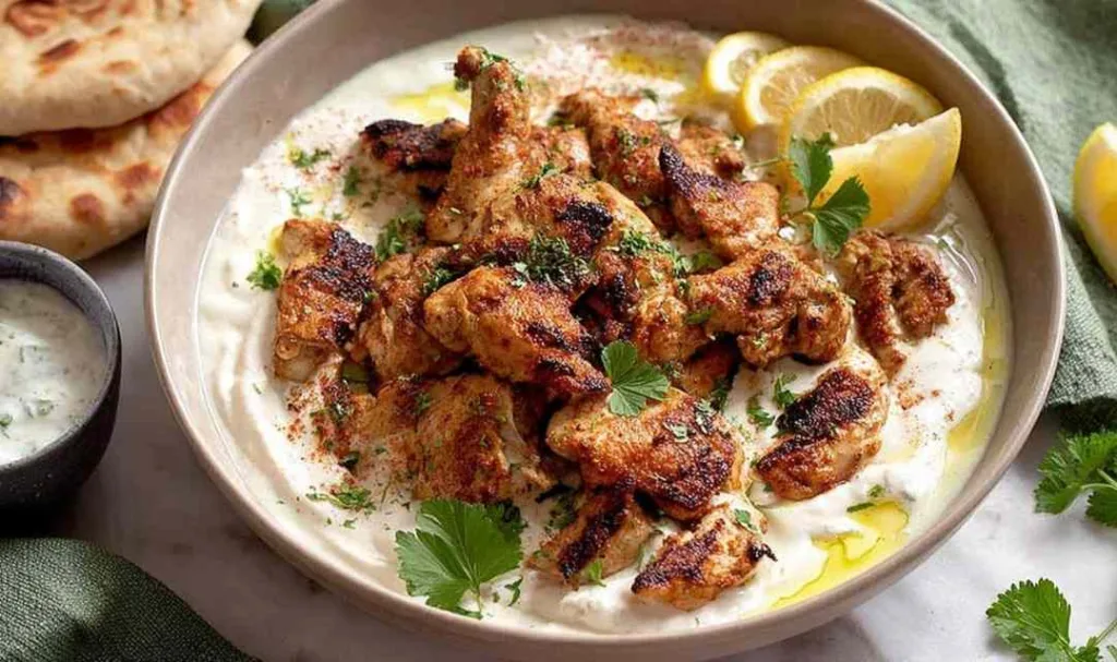 Lebanese Lemon Garlic Chicken