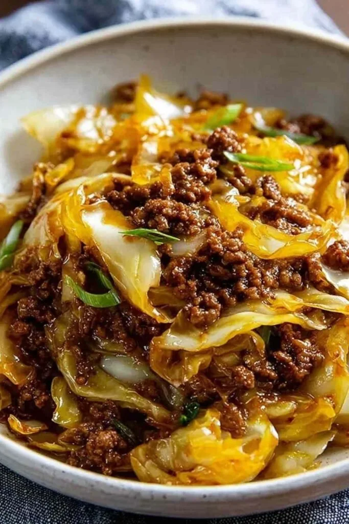 Low Carb Mongolian Ground Beef Cabbage 3 Low Carb Mongolian Ground Beef Cabbage 3 683x1024 1