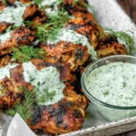 Mediterranean Grilled Chicken Thighs with Creamy Dill Sauce 150x150 1