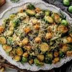 Roasted Brussels Sprouts Caesar Salad Serving Platter 150x150 1