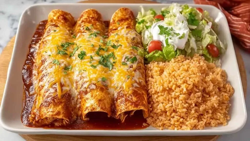 Quick Rotisserie Chicken Enchiladas 2 Rotisserie Chicken Enchiladas 2 1024x576 1