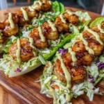 Sheet Pan Chili Lime Shrimp Lettuce Wraps with Slaw 150x150 1