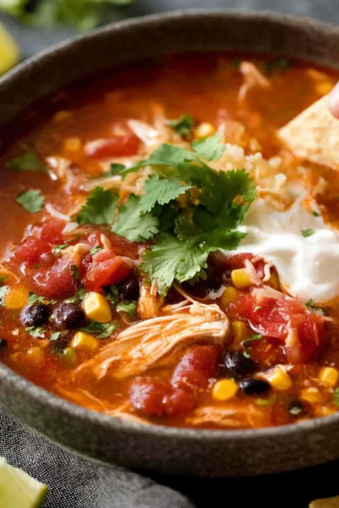 Slow Cooker Mexican Chicken Soup 3 683x1024 1