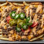 Smash Burger Fries with Special Sauce Drizzle 150x150 1