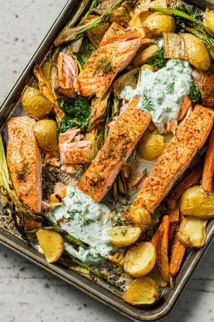 Spiced Salmon Traybake 45 Minute Easy Dinner 3 683x1024 1