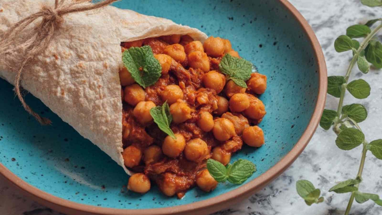 Tea Infused Vegan Chana Masala