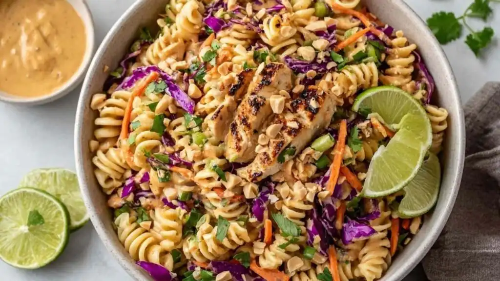 Thai Peanut Crunch Protein Pasta Salad 2 1024x576 1