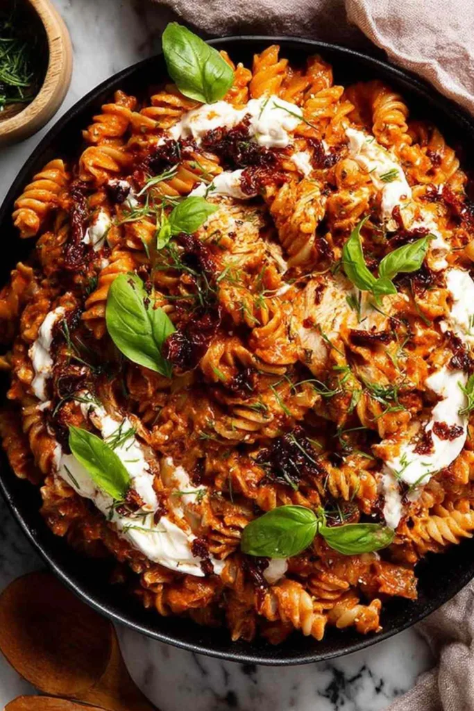 whipped ricotta one pot chicken pasta 3 whipped ricotta one pot chicken pasta 3 683x1024 1