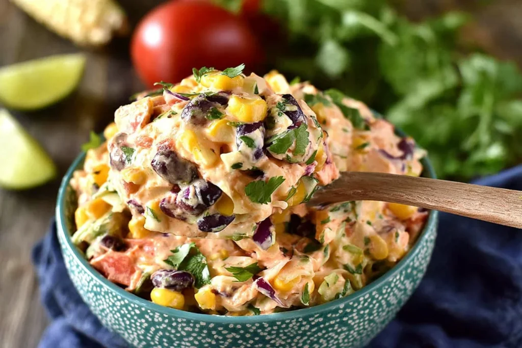 Mexican Coleslaw with Black Beans Corn 1024x683 2