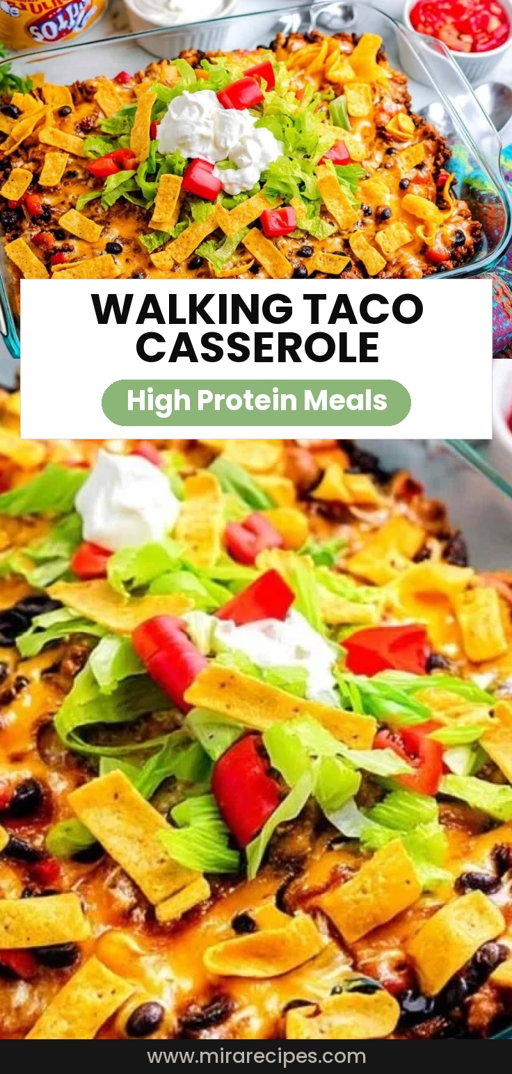 Walking Taco Casserole