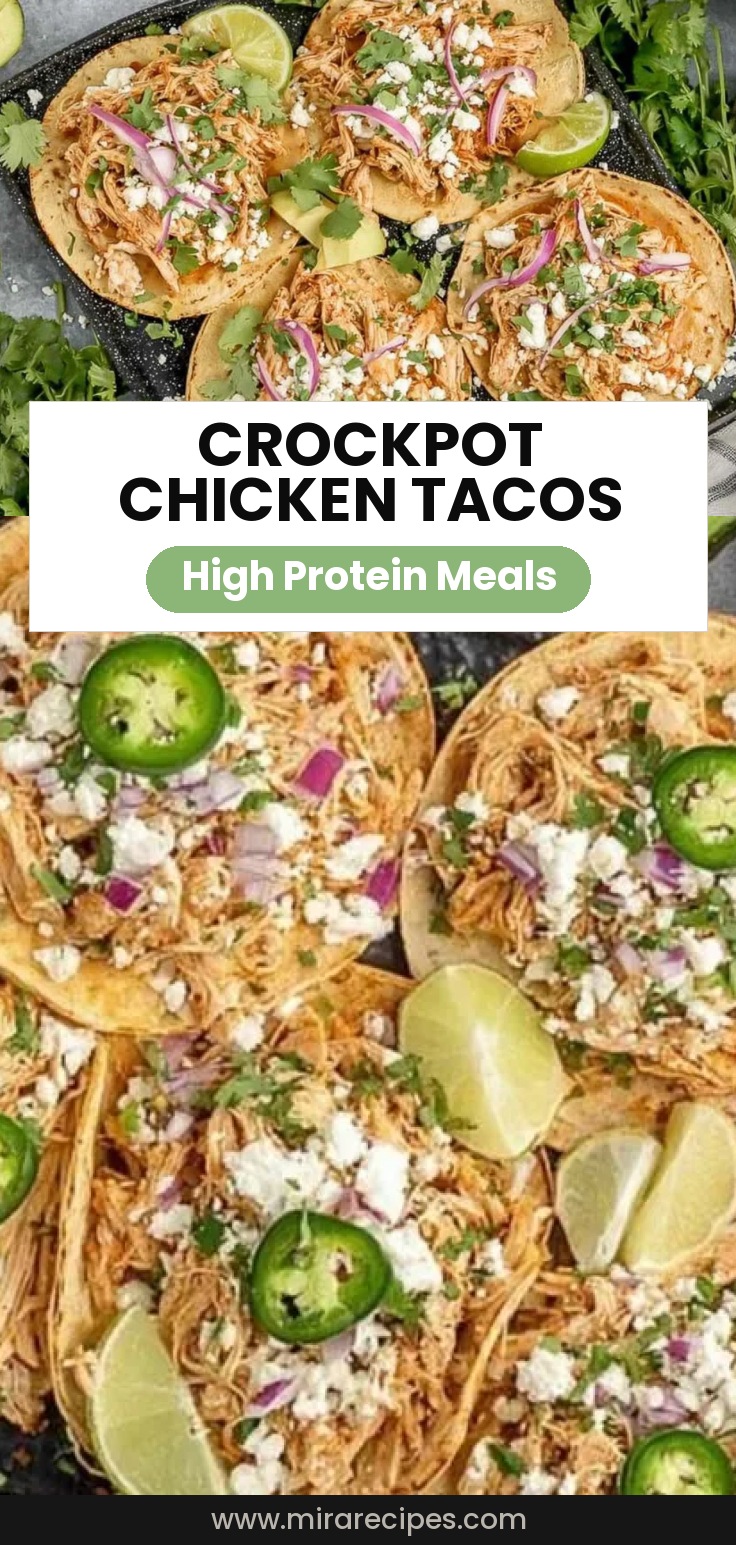 Crockpot Chicken Tacos